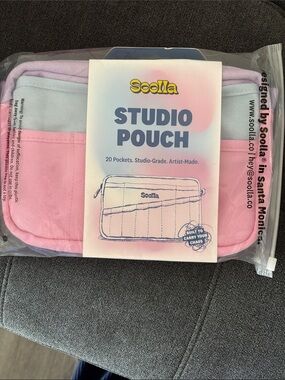 Pink Studio Pouch - Women’s Organizer Bag